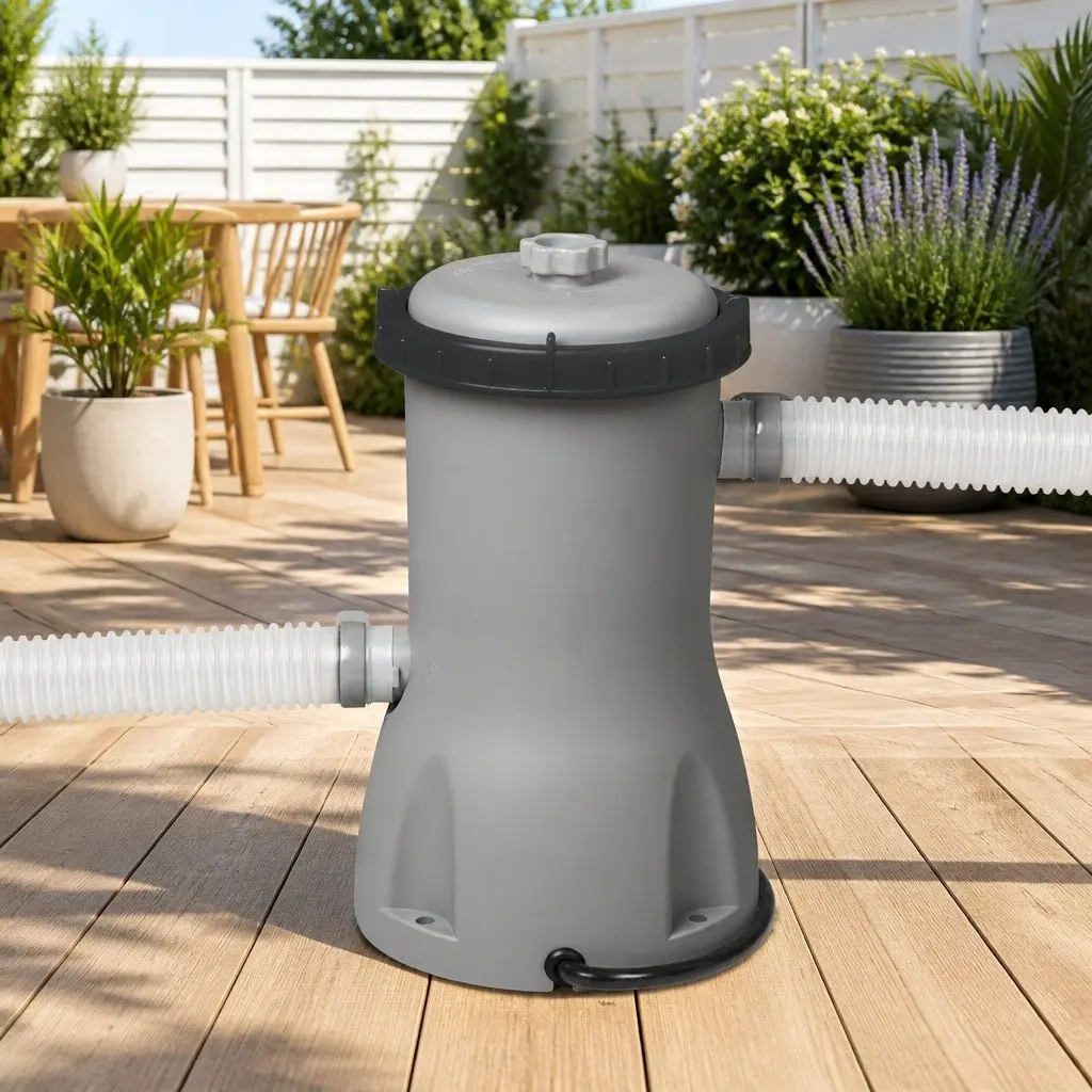 Pool Filter Pump Cartridge 800GPH 3028L/H Above-Ground Swimming Pool Cleaner