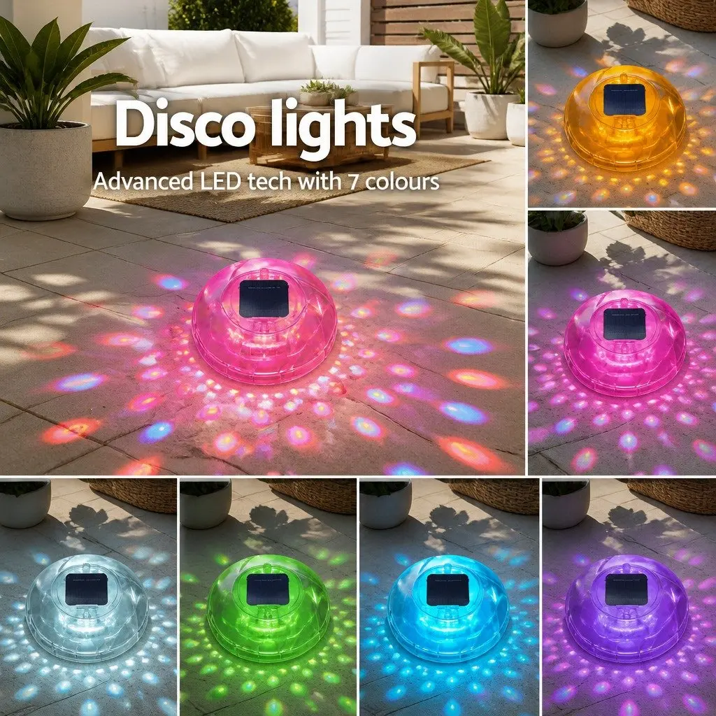 Solar Float Lamp LED Pool Light for Garden Pond Decoration 18cm