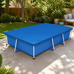 Rectangle Pool Cover Specifications: 264x174cm Blue PE