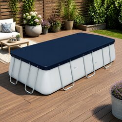 Above Ground Pool Cover Specifications 3.96x1.85m PVC