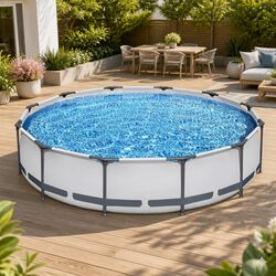 Above Ground Pool Specifications: 366cm Steel Frame