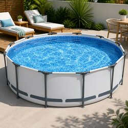 Round Above Ground Swimming Pool Specifications - 366cm