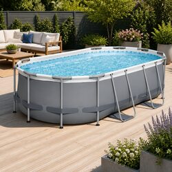 Above Ground Swimming Pool Specifications: 427x250x100 cm