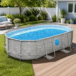 Specifications for Above Ground Swimming Pool 427x250x100cm