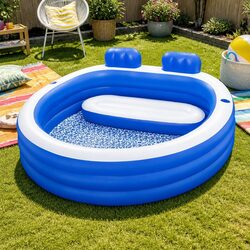 Specifications of the Inflatable Kids Pool with Bench Seat