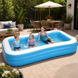 Inflatable Above Ground Pool for Kids 305x183x56cm Specifications