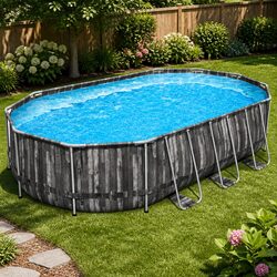 Specifications for Steel Frame Swimming Pool 6.1x3.66m