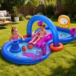 Specifications of Kids Inflatable Splash Pool with Slide
