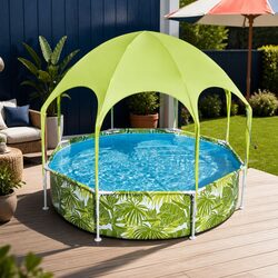 Above Ground Swimming Pool Specs: 244x51cm, 1688L Capacity