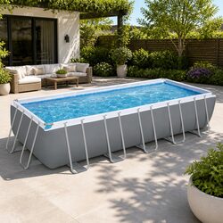 Specifications of Above Ground Swimming Pool 640x274x132cm