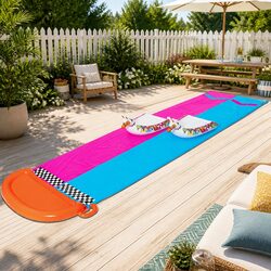 Inflatable Water Slide for Kids - Double Lane Design