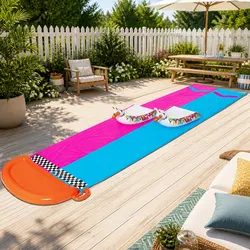 Inflatable Water Slide for Kids - Double Lane Design