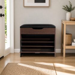 Specifications of 3-Tier Shoe Rack Bench with Hidden Storage
