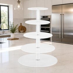 5 Tier Acrylic Cake Stand - Specs and Features