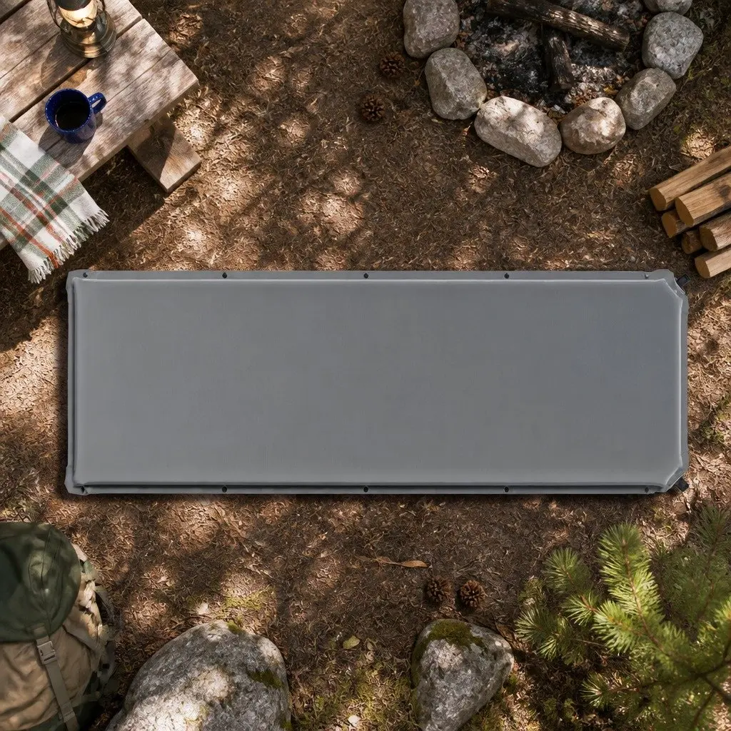 Self-Inflating Camping Mattress Grey