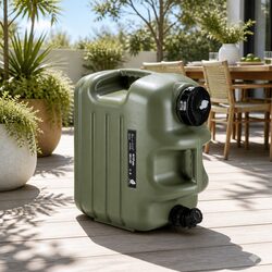 Specifications of 25L Green Water Container for Camping