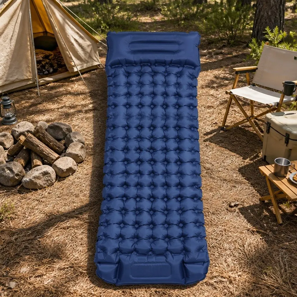 Self Inflating Sleeping Mat Single Camping Mattress 9cm