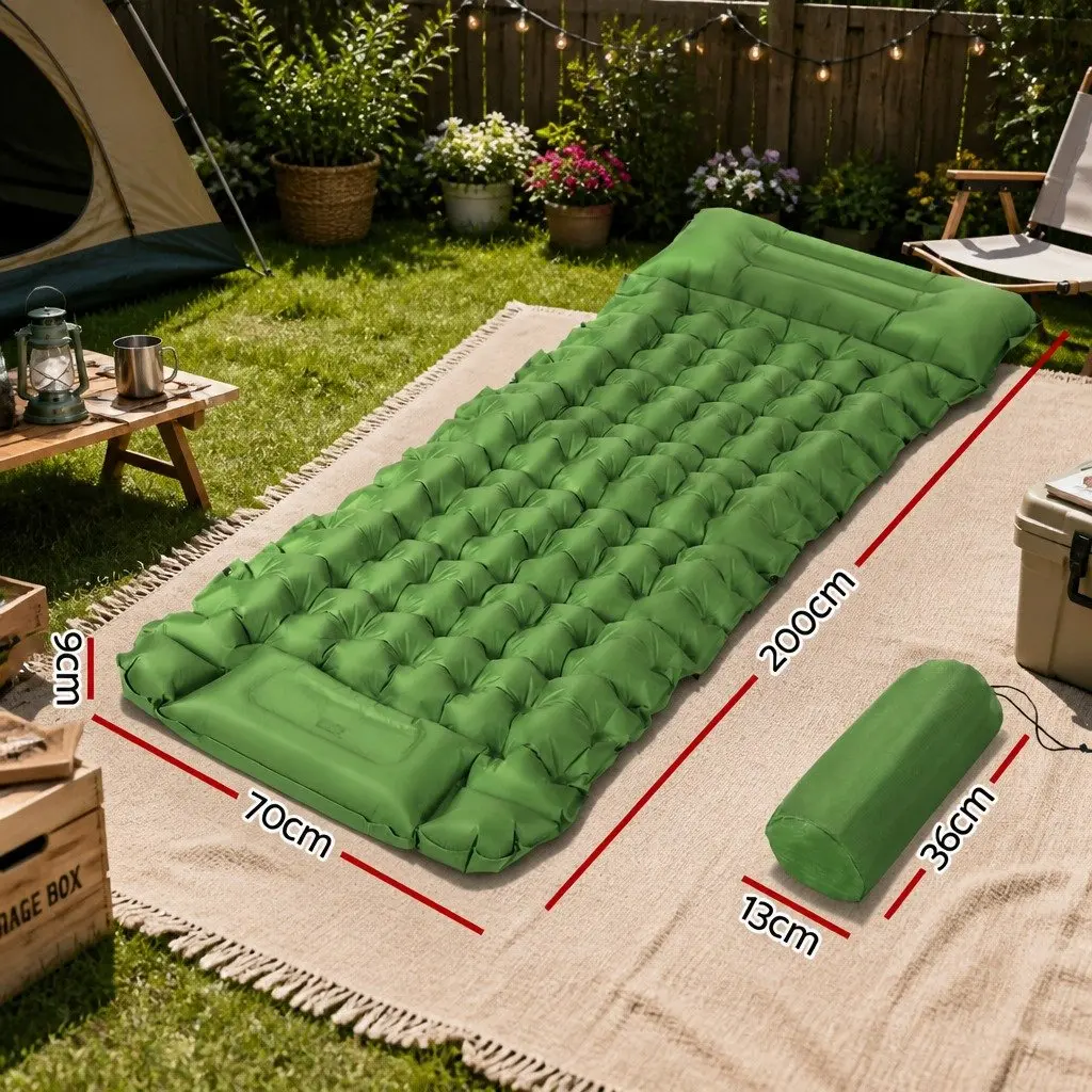 Self-Inflating Sleeping Mat with Pillow