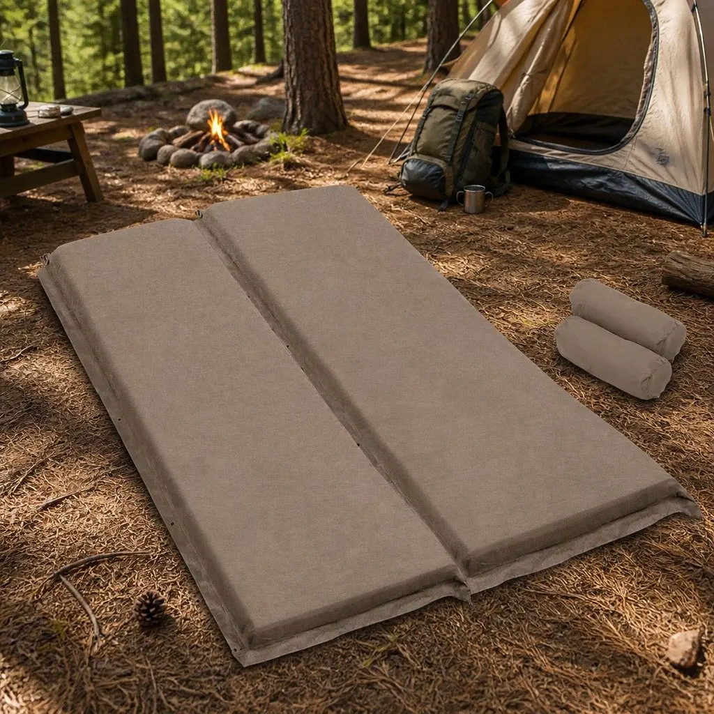 Self Inflating Mattress Camping Double 187x132cm