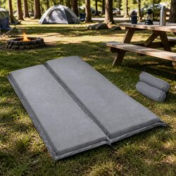 Self Inflating Camping Mattress Specifications Grey 187x132cm
