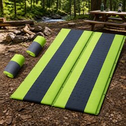 Self Inflating Camping Mattress Specifications: 190cm Green