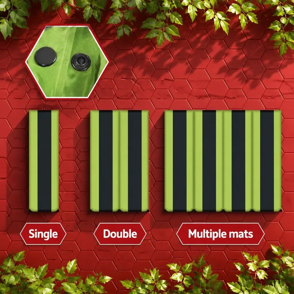Self Inflating Mattress Double Camping Sleeping Mat Air Bed Pad Green 190cm