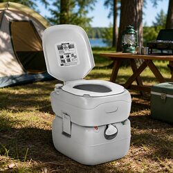 22L Portable Camping Toilet: Dimensions and Specs Inside