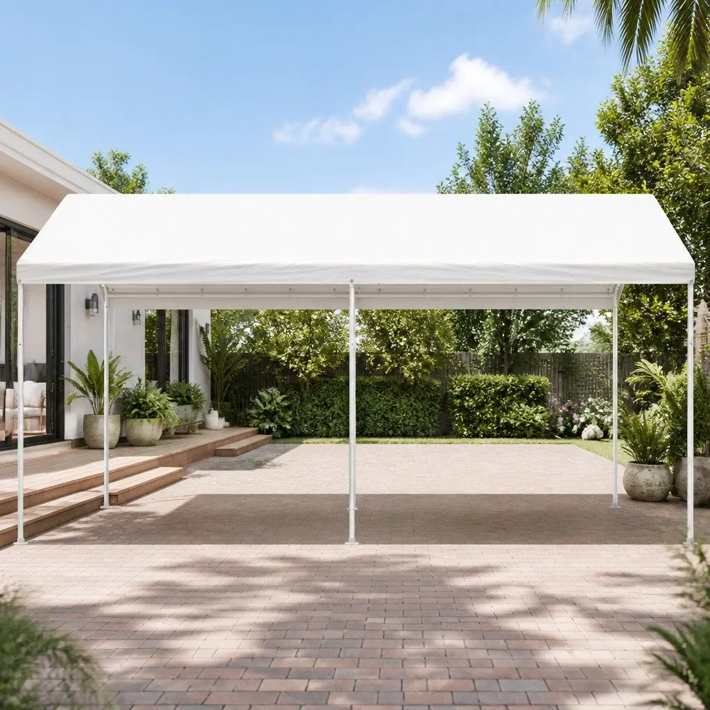 Carport Canopy Shelter Outdoor 3x6m Portable Garden Garage Shade
