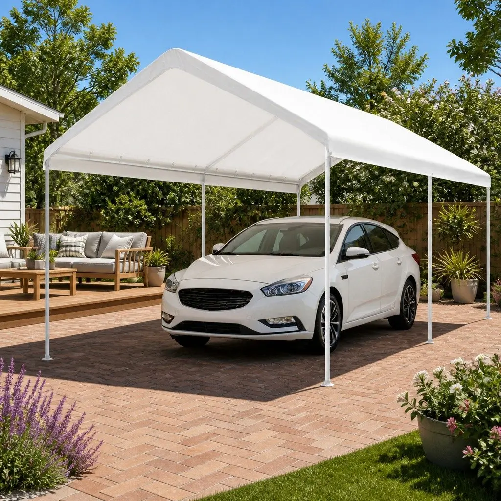 Carport Canopy Shelter Outdoor 3x6m Portable Garden Garage Shade