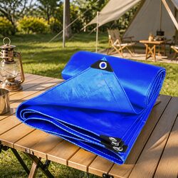 Heavy Duty Tarp Specifications: 200GSM, 3.05x6.10m, Blue