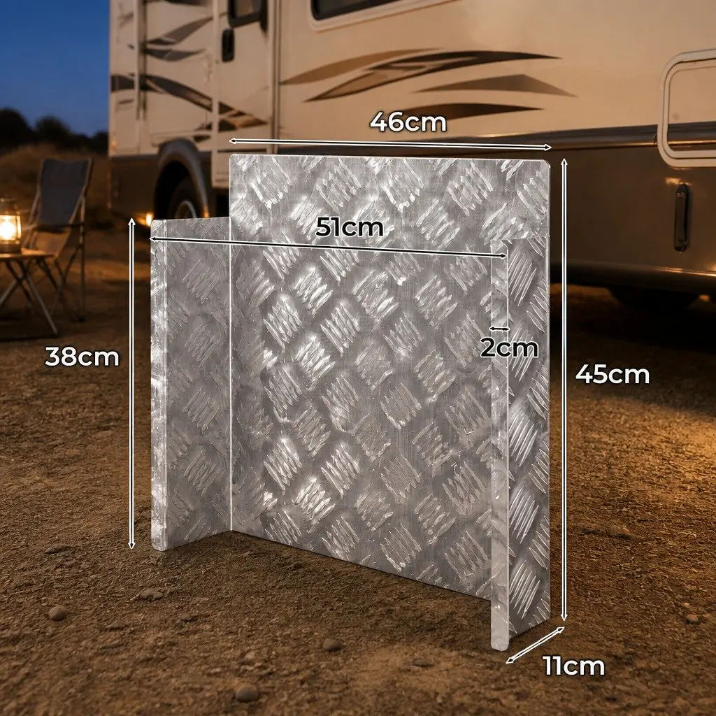 Diesel Heater Tank Cover for Caravan Trailer Truck 10L 15L Silver