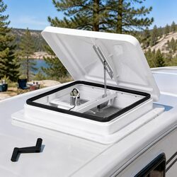 Caravan Roof Vent 12V Fan Air Ventilation System Flyscreen Weather Resistant
