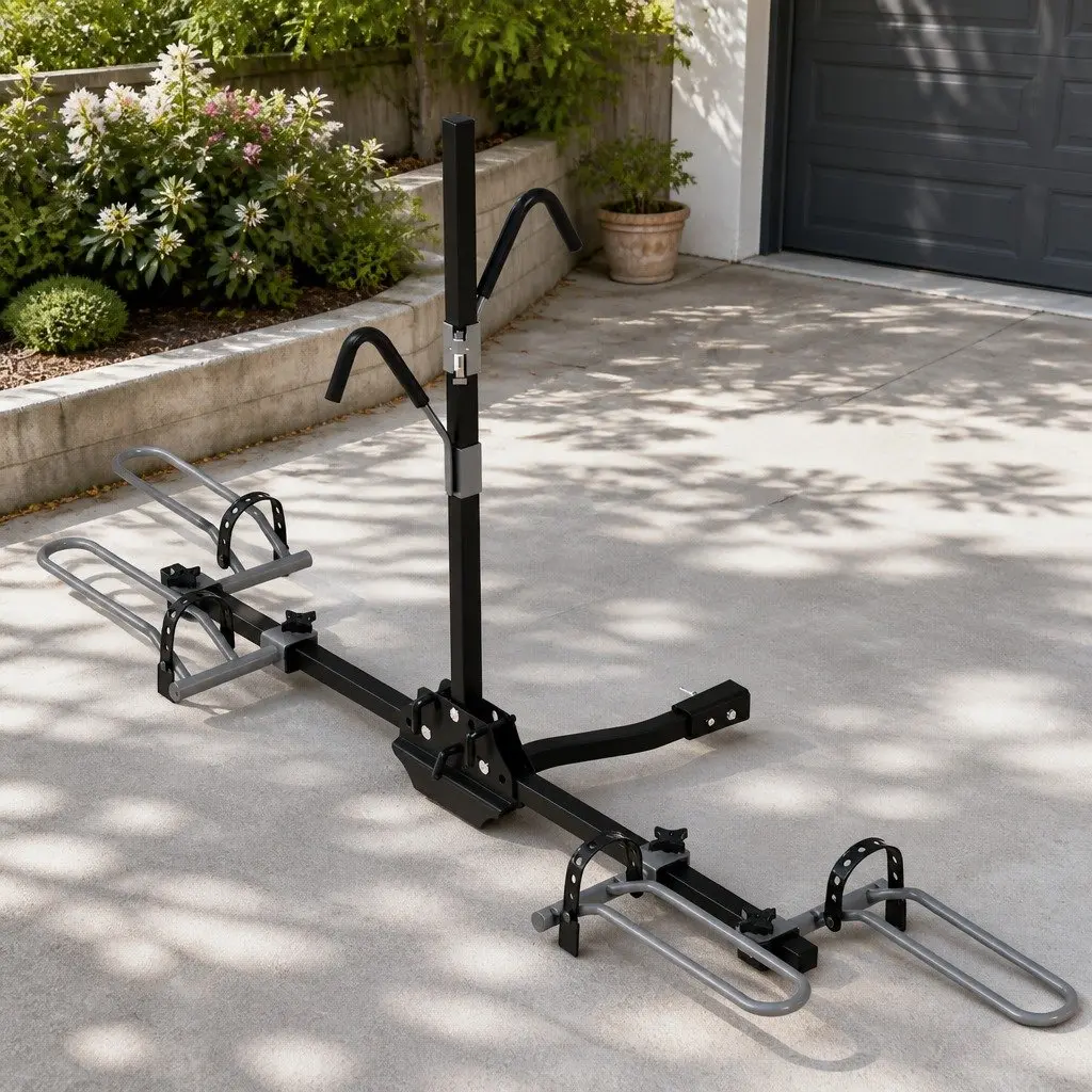 2-Bike Hitch Mount Carrier Rack