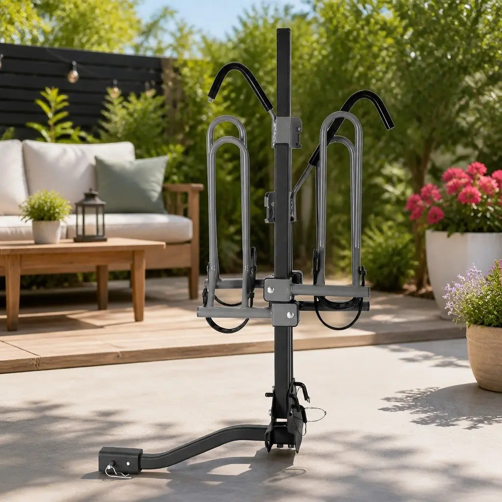 2-Bike Hitch Mount Carrier Rack