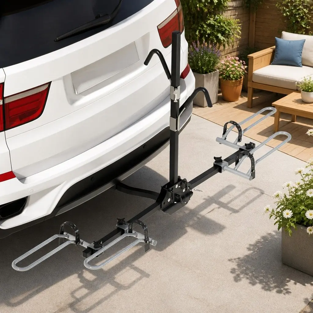 2-Bike Hitch Mount Carrier Rack