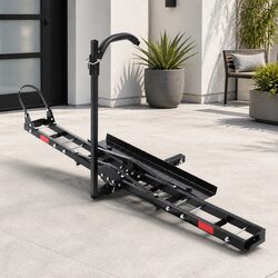 Motorcycle Carrier Ramp with Adjustable Features and Specs