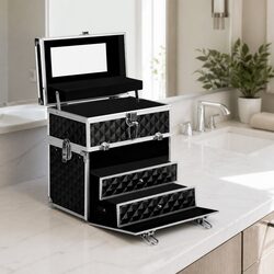 Portable Cosmetic Beauty Makeup Case - Specs and Features