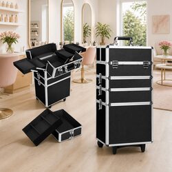 7 in 1 Makeup Trolley Case: Specifications and Details