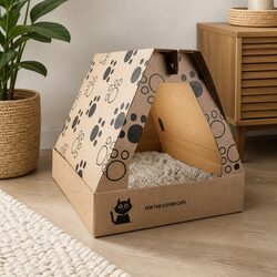Specifications of a Portable Cat Litter Box with Clay Litter