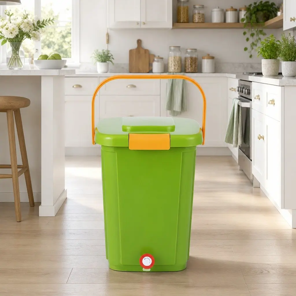 20L Kitchen Compost Bin with Sorting Tray