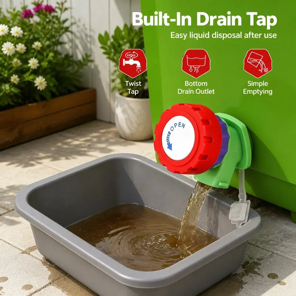 20L Kitchen Compost Bin with Sorting Tray