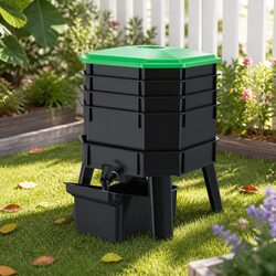 Specifications of 4-Tray Worm Composter with Fertiliser Tap