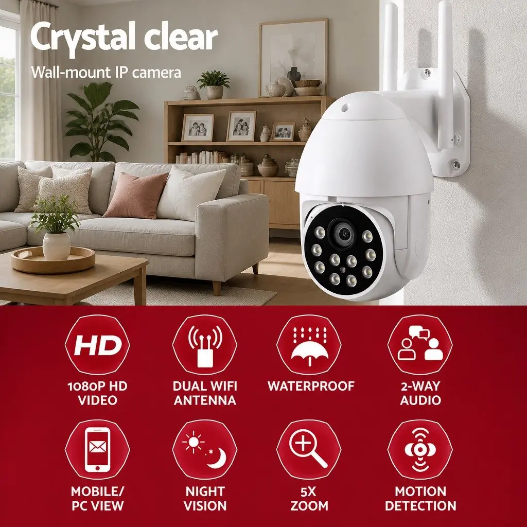 1080P Wireless IP Camera Detailed
