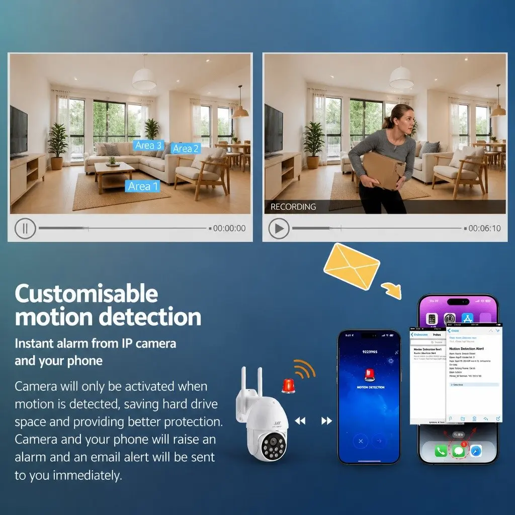 1080P Wireless IP Camera Detailed