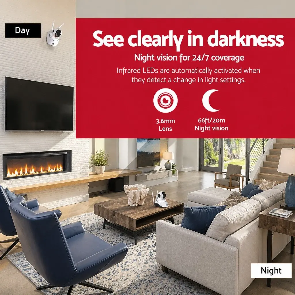 1080P Wireless IP Security Camera