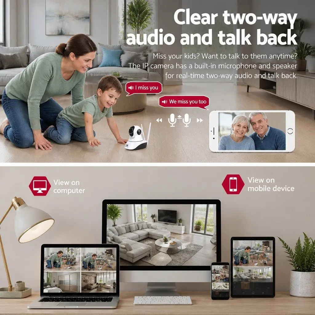1080P Wireless IP Security Camera