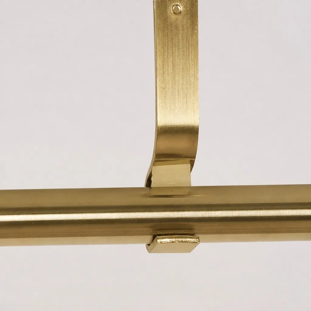 Extendable Curtain Rod Set Steel Pole Quiet Rail Silencer Sliders Home Decor
