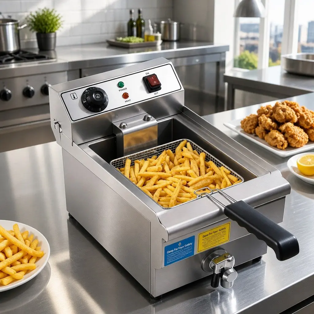 10L Electric Deep Fryer, 3000W Power