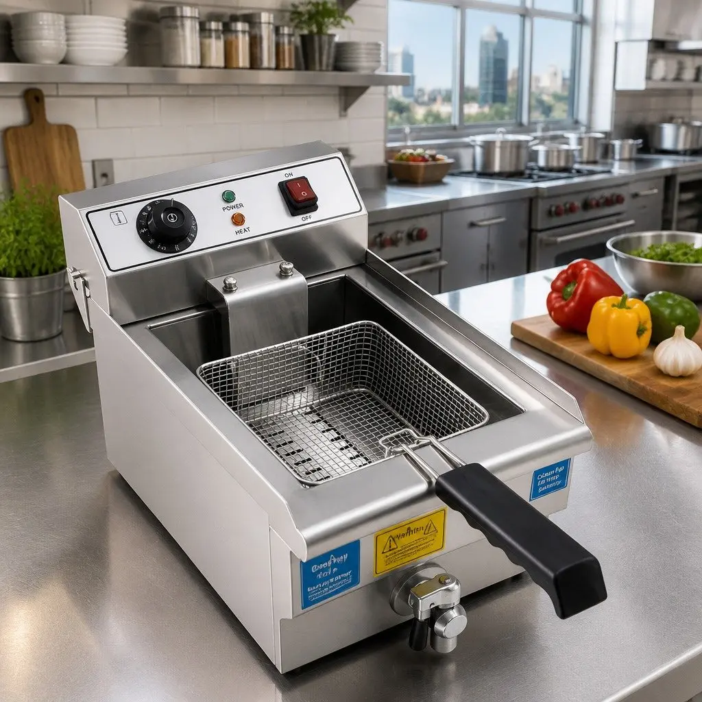 10L Electric Deep Fryer, 3000W Power