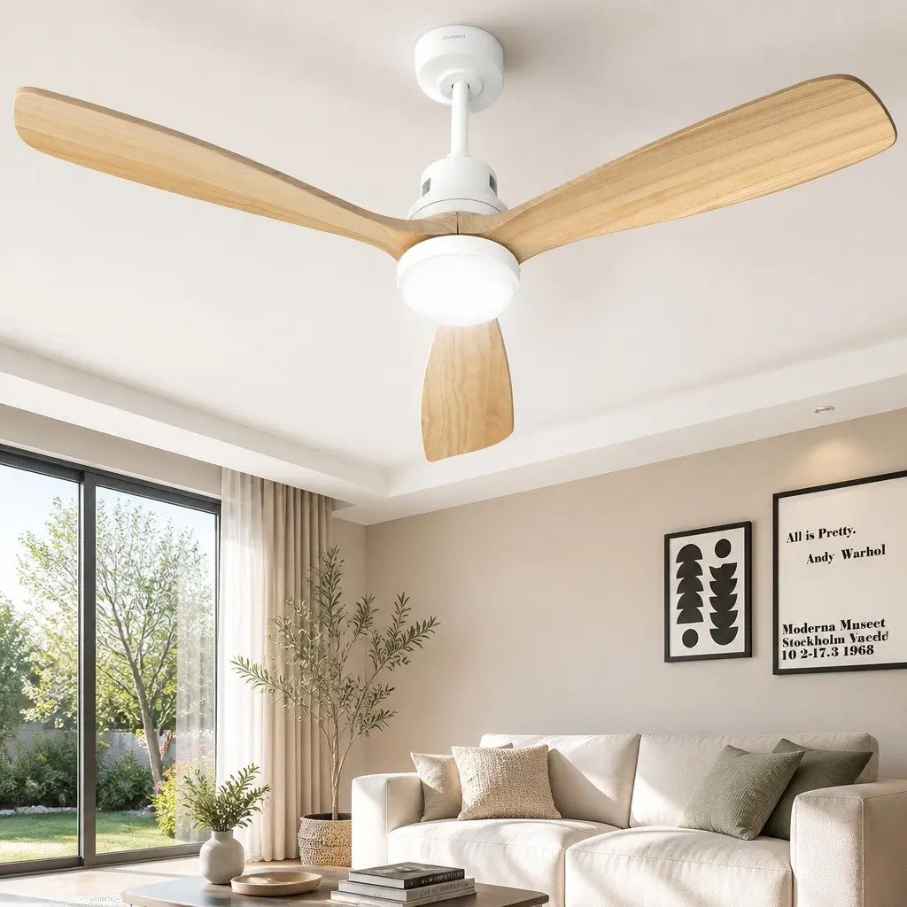 52 Inch Ceiling Fan with LED Light